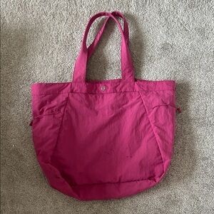 lululemon athletica Fuchsia Tote Bag